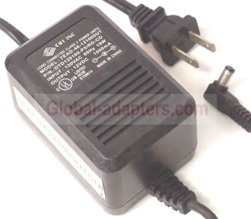 New 12VDC 1000mA CUI Inc. TEAD-48-121000UT DTD120100-P5/RD-CD POWER SUPPLY AC ADAPTER - Click Image to Close